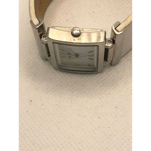 Fossil ES1838 Women's White Leather Analog White Dial Quartz Genuine Watch CM33 - Picture 6 of 9